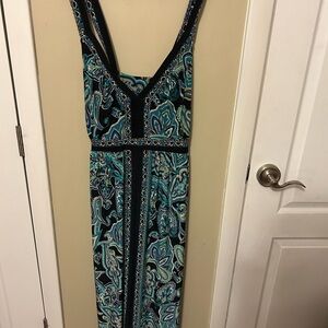 Chic Paisley Maxi Dress